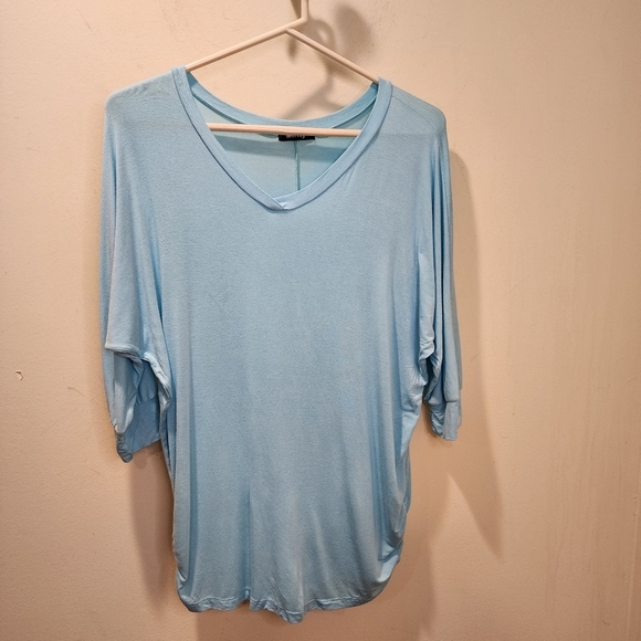MIRITY Mint Women's Casual V Neck tshirt Size M - Picture 4 of 9